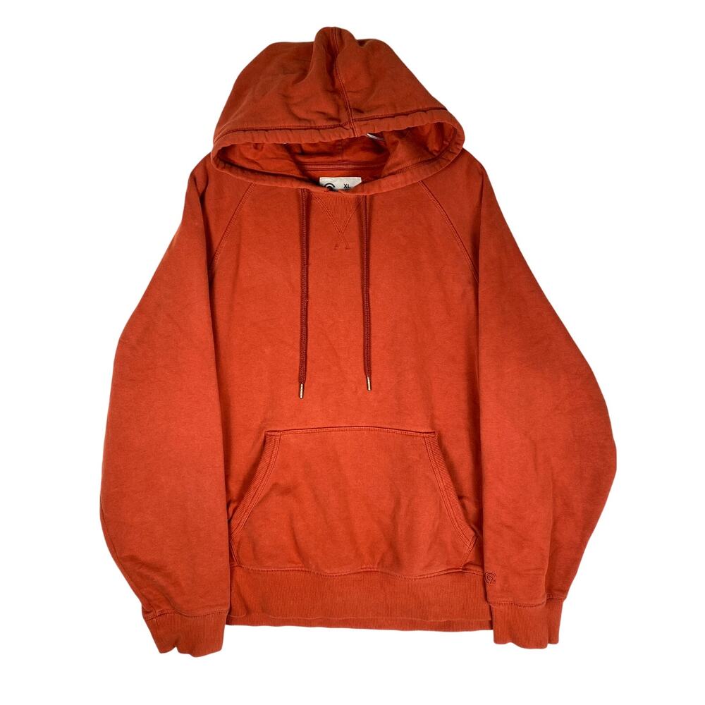 Champion C9 Fleece Hoodie Pullover Women XL Burnt Orange Athleisure Cozy Comfy